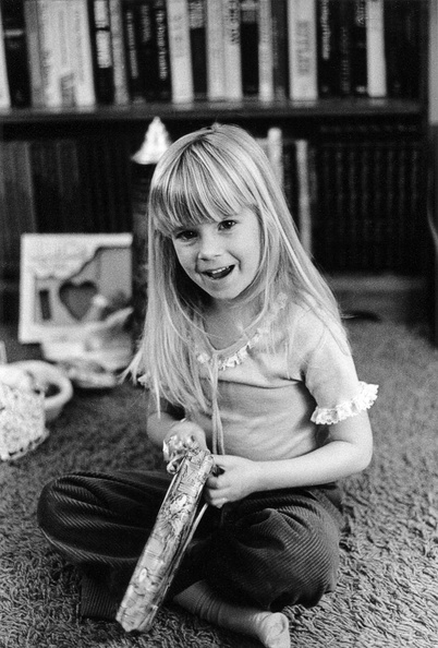 Angie at Xmas in Reno around 1978
