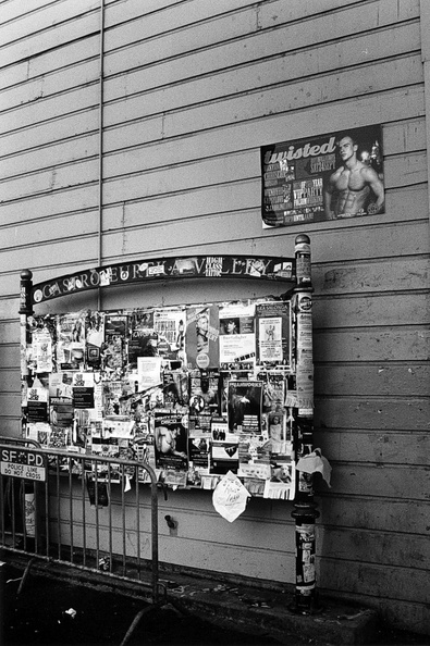 Bulletin board in The Castro (105150-34)