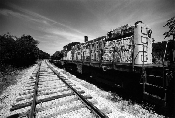 Diesel Engine -- needs paint -- North Alabama Railroad Museum