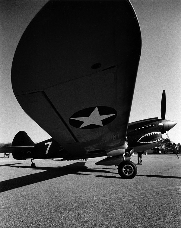 P-40 Warhawk WWII fighter plane